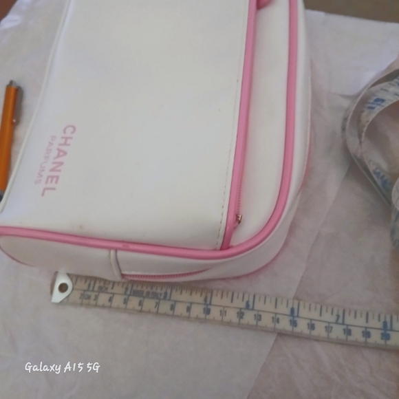 🌼💖 Vintage CHANEL No. #5 Parfum Cosmetic/Toiletries Bag 💖 - Picture 11 of 12